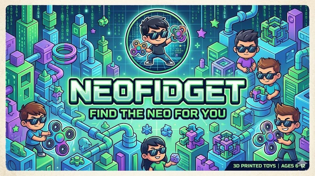 NeoFidget logo — find the neo for you